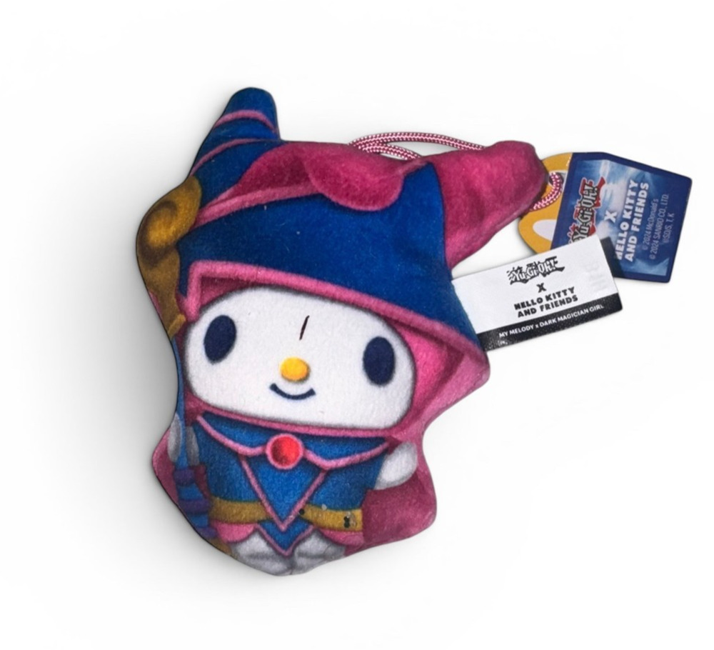 McDonald's Yu-Gi-Oh x Hello Kitty My Melody Dark Magician Girl Plush Toy 2025